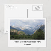 岩山の雲 ポストカード (正面/裏面)