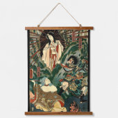 岩戸神楽天照上日本の清絵 吊り下げ型タペストリー (正面2)
