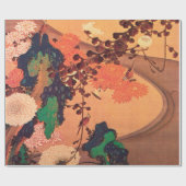 岩流菊（1760年） ラッピングペーパー (フラット)