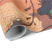 岩流菊（1760年） ラッピングペーパー (ロールコーナー)