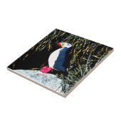 岩瓦に浮き出たパフ タイル (側面)