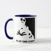 岩登り私の自身の発育阻害 マグカップ (左)