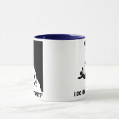 岩登り私の自身の発育阻害 マグカップ (中央)