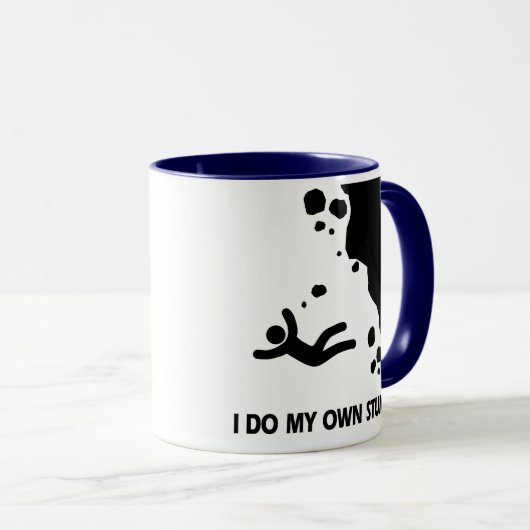 岩登り私の自身の発育阻害 マグカップ (正面右)