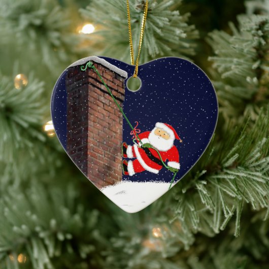 岩登り選手が集金可能 セラミックオーナメント (ツリー)