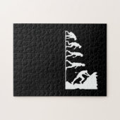 岩登山による岩の登山おもしろい進化 ジグソーパズル (横)