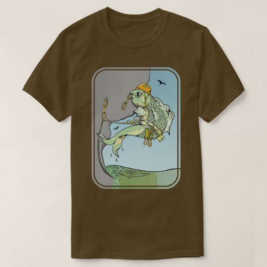 岩登山 Tシャツ (デザイン正面)