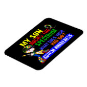 岩盤自閉症の息子 マグネット (左側)