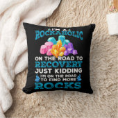 岩石おもしろい収集地質学者ホビー地質おもしろい クッション (ブランケット)