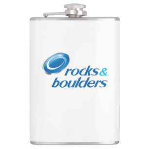 岩石と大きい石(パロディ) フラスク