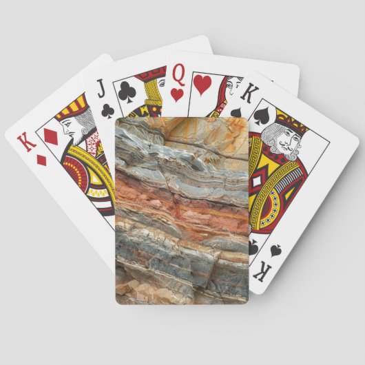 岩石の層 トランプ (裏面)