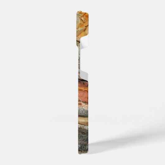 岩石の層 iPhoneケース (左側面)