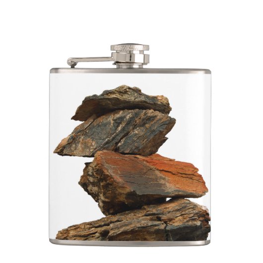 岩石の山積み フラスク (正面)