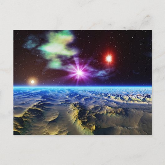 岩石の生成 ポストカード (正面)