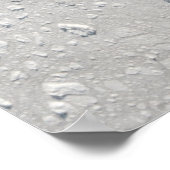 岩石の空中撮影 ポスター (角)