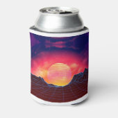 岩石付き気化波景観 缶クーラー (缶裏面)