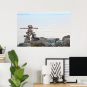 岩石単位ビーチ ポスター (ホームオフィス)