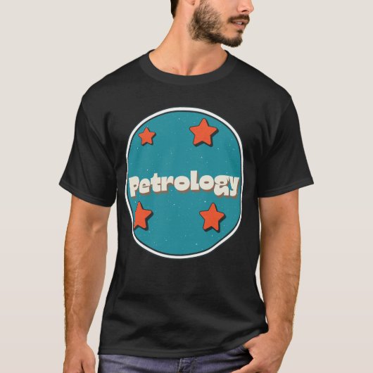 岩石学 Tシャツ (正面)