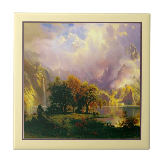 岩石山陶瓦 タイル (正面)