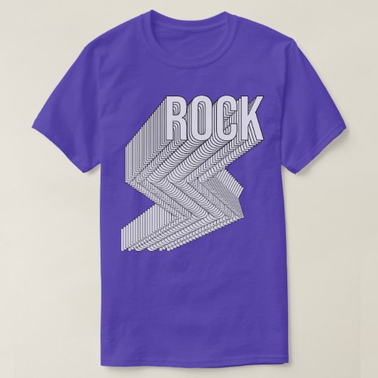 岩石幾何学的 Tシャツ (デザイン正面)