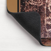 岩石彫刻のアメリカの南西、ネバダの砂漠 マウスパッド (コーナー)