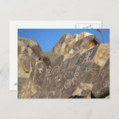 岩石彫刻 ポストカード (正面/裏面)