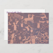 岩石版ポストカード ポストカード (正面/裏面)