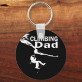 岩石登山パパ キーホルダー (正面)