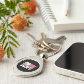 岩石登山レトロヴィンテージ キーホルダー (側面)