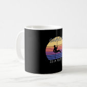 岩石登山レトロヴィンテージ コーヒーマグカップ (正面左)