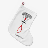 岩石登山設備 ラージクリスマスストッキング (正面 (吊り時))