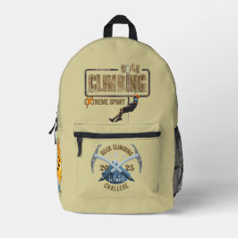 岩石登山 – ライトカラー(カスタマイズ年) | プリントバックパック