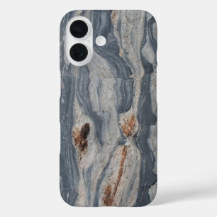 岩石石灰岩テクスチャプリント iPhone 16ケース