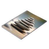 岩石礫砂の静かな平和 ノートブック (左側)