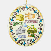 岩石紙槽 セラミックオーナメント (左)