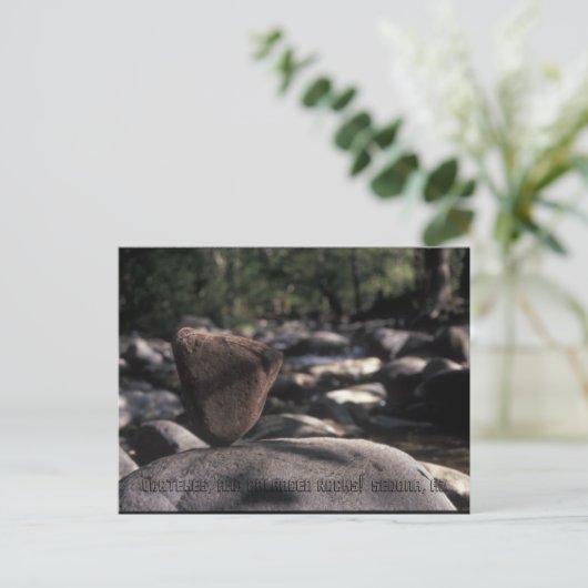 岩石通路 ポストカード (スタンド正面)