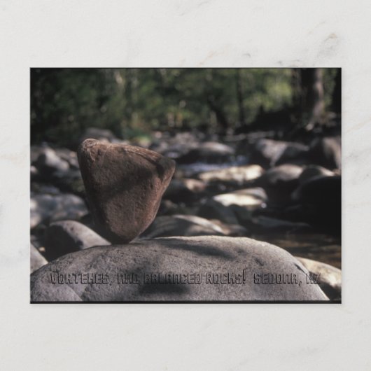 岩石通路 ポストカード (正面)