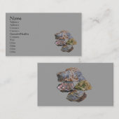 岩石鉱物名刺 名刺 (正面/裏面)