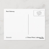 岩石階段のポストカード ポストカード (裏面)