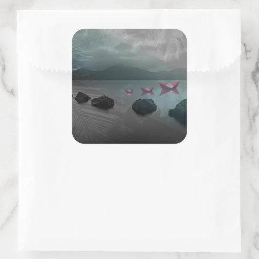 岩石 スクエアシール (バッグ)