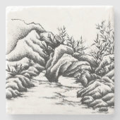 岩石 ストーンコースター (正面)