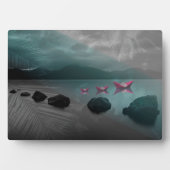 岩石 フォトプラーク (正面)