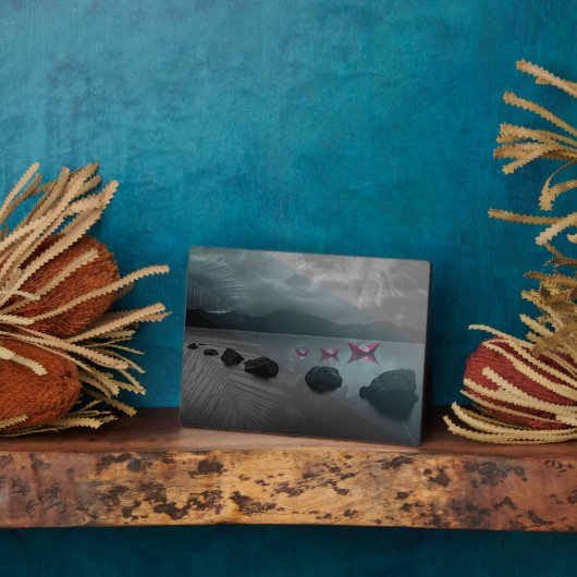 岩石 フォトプラーク (側面)