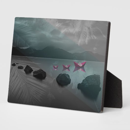 岩石 フォトプラーク (側面)