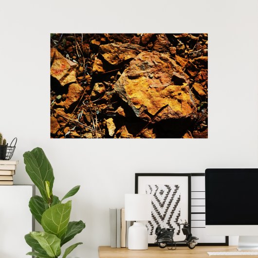 岩石 ポスター (ホームオフィス)