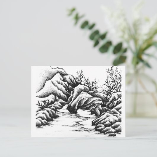 岩石 ポストカード (スタンド正面)