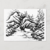 岩石 ポストカード (正面)