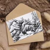 岩石 ポストカード