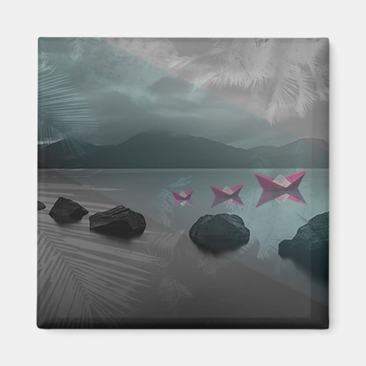 岩石 マグネット (正面)