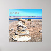 岩積み キャンバスプリント (正面)